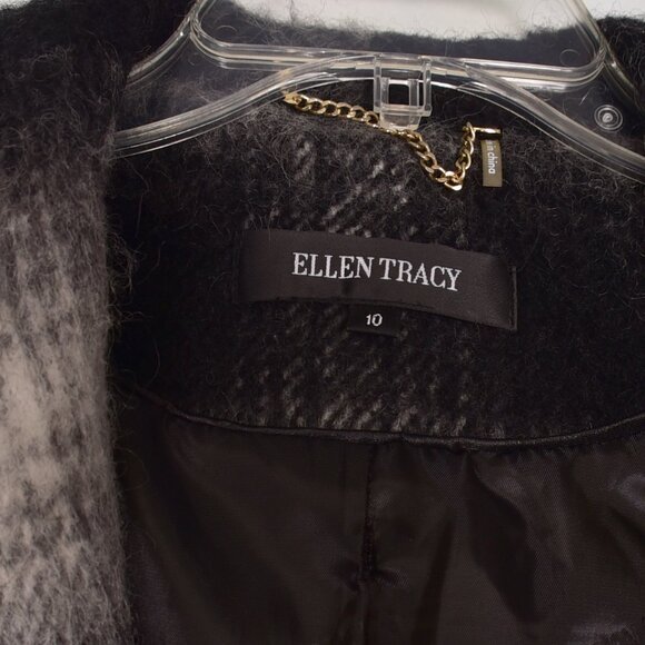 Ellen Tracy Women's Wool Blend Coat Size 10 - Picture 2 of 6
